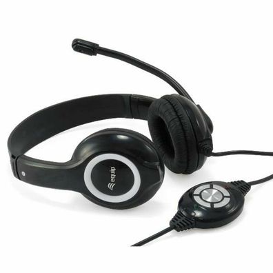 Equip Headset USB 245301 2m Kabel, ikro, nt. Bed. Stereo sw