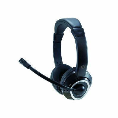 Conceptronic Headset USB 2m Kabel, ikro, nt. Bed. Stereo sw