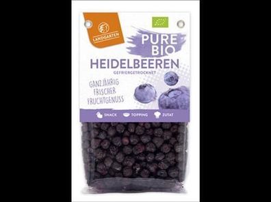 Landgarten 6x Bio Heidelbeeren gefriergetrocknet 20g 20g