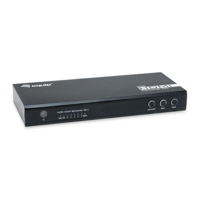 Equip Switch 5x1 HDMI 2.0 4K/60Hz schwarz inkl. Fernbedienung