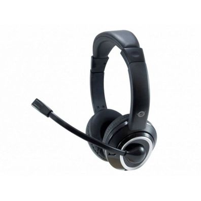 Conceptronic Headset Klinke 2m Kabel, ikro, nt. Bed. Stereo sw