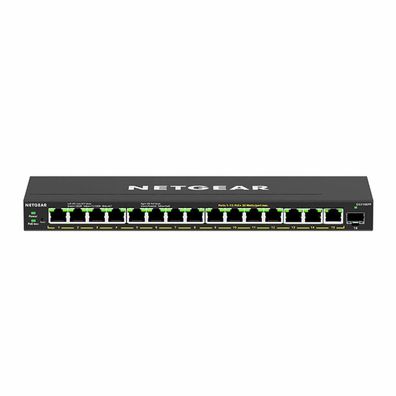 Switch Netgear 16x GE GS316EPP-100PES PoE+ Gigabit 231W 1SF