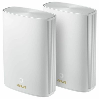 ZenWifi AX (XP4) AX1800 2er Set (weiß, 1x Router + 1x Satellit)