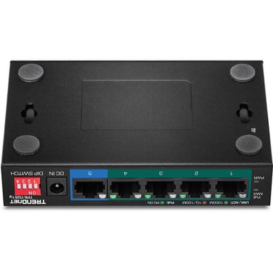 TRENDnet Switch 5-Port Gbit PoE+ 60W