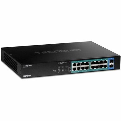 TRENDnet 18-Port Gigabit PoE+ Switch (240W)