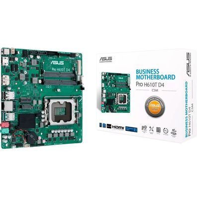 MB ASUS PRO H610T D4-CSM (Intel,1700, DR4, hin mITX)