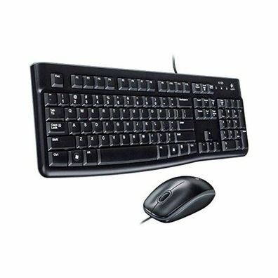 NL Logitech MK120 Wired Desktopset US Layout