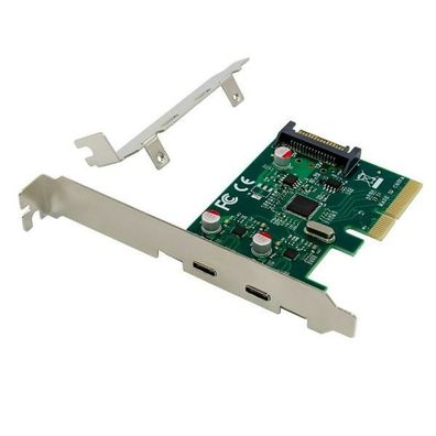 Conceptronic PCI Express Card 2 Port USB-C 3.2 Strom erford