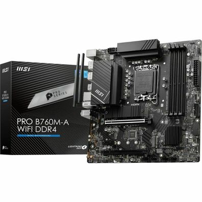 MB MSI PRO B760M-A Wifi DDR4 (B760, 1700, ATX, ntel)