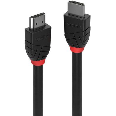 LINDY HDMI High Speed Kabel Black Line 7,5m
