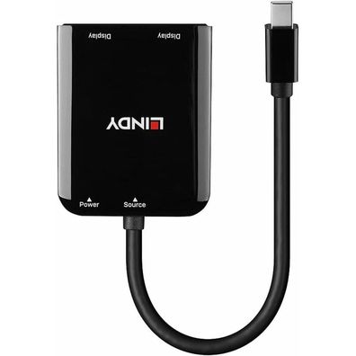 LINDY Mini DisplayPort auf 2 Port HDMI MST Hub