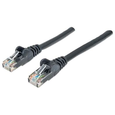 Intellinet Patchkabel RJ45 U/UTP Cat6 3.00m Hebelschutz schw