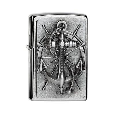 Zippo Benzin-Feuerzeug Nautic, unbefüllt