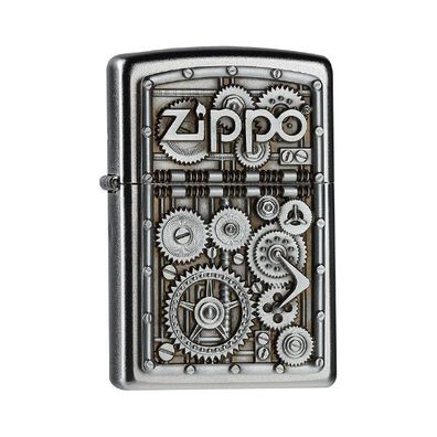 Zippo Gear Wheels Benzin-Feuerzeug, unbefüllt