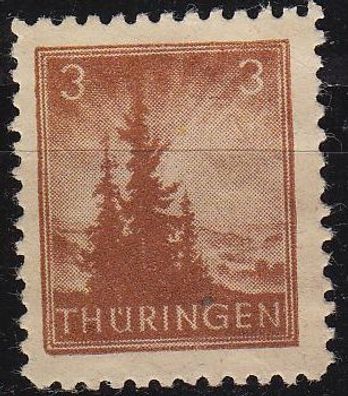 Germany Alliiert SBZ [Thüringen] MiNr 0092 AY ( * */mnh )