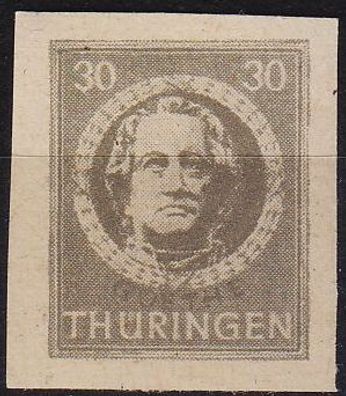 Germany Alliiert SBZ [Thüringen] MiNr 0099 BX ( * */mnh )