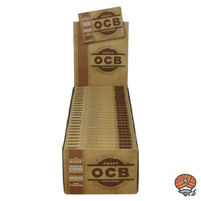 OCB Craft Ungebleicht 25 Stück à 100 Blatt