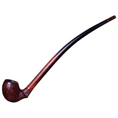 VAUEN Auenland Pfeife Hugg S, sandgestrahlt, braun