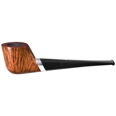 VAUEN Pfeife Caro 1, braun, glatt, 9mm Filter, Weißpunkt