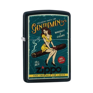 Zippo Benzin-Feuerzeug Cigar Girl, unbefüllt