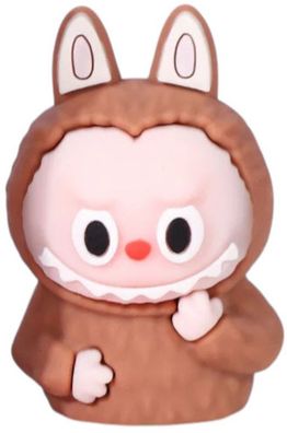 Labubu Figur - Braune Student Edition mit Anspitzer-Funktion