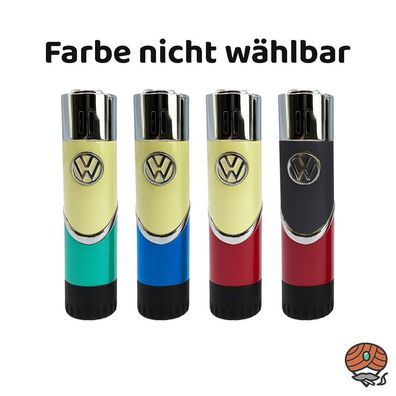 Elektronik Feuerzeug VW Metal Tube, Softflame, Farbe nicht wählbar