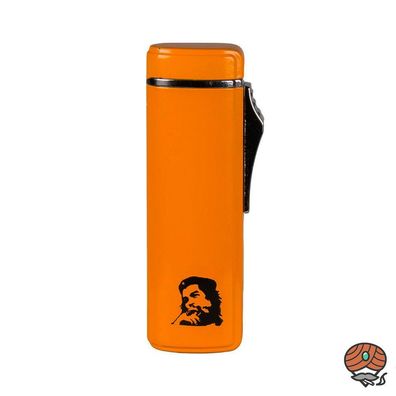 Jean Claude * Che* Feuerzeug 3-strahlige Jet-Flamme mit Zigarrenbohrer in orange