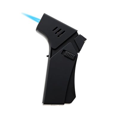 Tisch-Feuerzeug Jetflamme Schwarz nachfüllbar, Passatore Jet Burner Grand Prix
