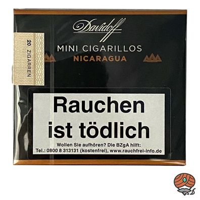 Davidoff Nicaragua Mini Cigarillos / Zigarillos, 20 Stück