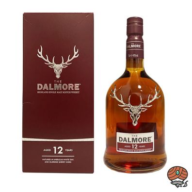 The Dalmore Highland 12 Jahre Single Malt Scotch Whisky, 40% Vol. 0,7 l