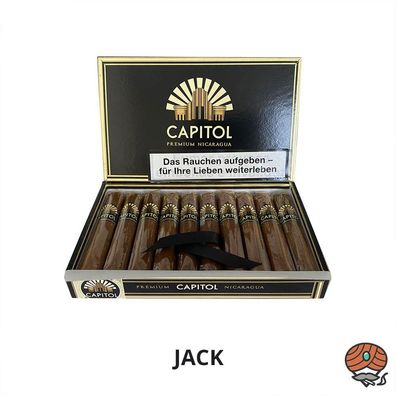 Capitol JACK (Robusto) Zigarre aus Nicaragua, 10 Stück