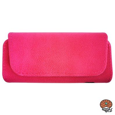 Angelo Etui passend für IQOS 3 Geräte und Sticks, Lederimitat Pink