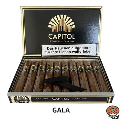 Capitol GALA (Double Robusto) Zigarre aus Nicaragua, 10 Stück