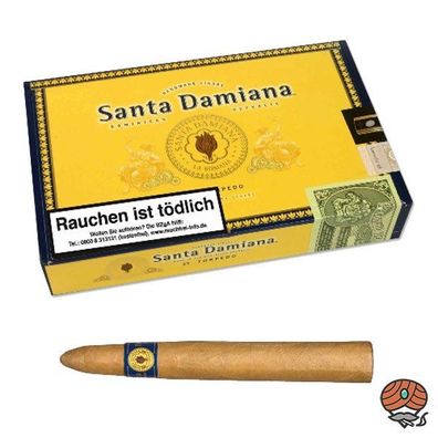 Santa Damiana Classic Torpedo Zigarren Dominikanische Republik, 25 Stück