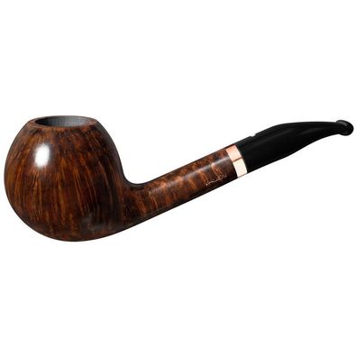 VAUEN Pfeife Six 109, dunkelbraun, glatt, 6mm Filter, Weißpunkt