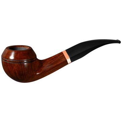 VAUEN Pfeife Six 1107, hellbraun, glatt, 6mm Filter, Weißpunkt