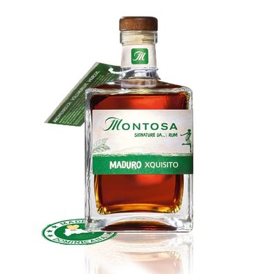 Montosa Maduro Xquisito Signature Dark Rum, 41,5% Vol. 0,5 l