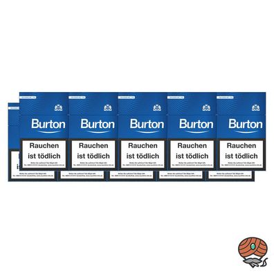 Burton Blue/Blau Filterzigarillos, 1 Stange 10x17 Stück