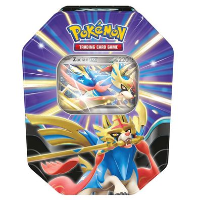 Tin Box Zacian | Pokemon | Sammel-Karten | Kollektion deutsch