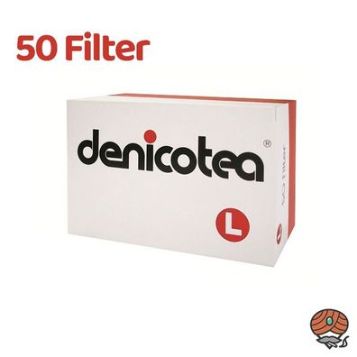 Denicotea L-Kieselgelfilter 50er Packung für Spitzen