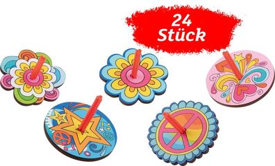 Buntes Kreiselsortiment, 24 Stück