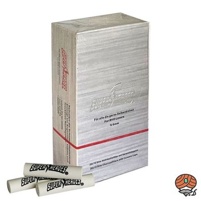 Super Heroes Slim Aktivkohlefilter, 6 mm, 20x10 Stück