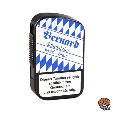Bernard Schmalzler weiß-blau 10g Dose Schnupftabak