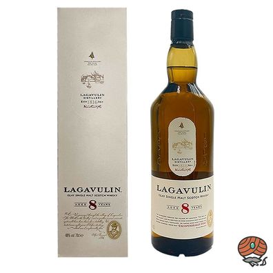Lagavulin 8 Jahre Islay Single Malt Scotch Whisky, 48% Vol. 0,7 l