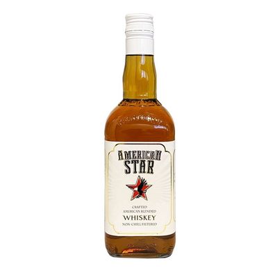 American Star Crafted American Blended Non-Chill Filtered Whisky, 40% Vol. 0,7 l