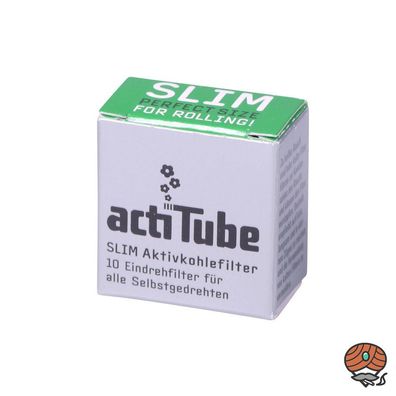ActiTube Aktivkohlefilter Slim, 7mm, à 10 Stück
