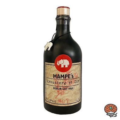 MAMPE´s Kreuzberg 61 Gin #07 - 43,5% Vol. 0,5 l