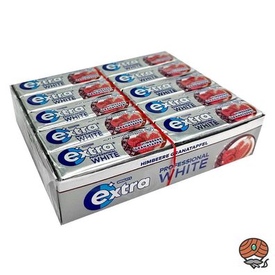 Wrigley´s Extra Professional White Himbeere/Granatapfel 30x 14g