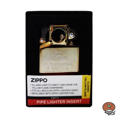 Zippo Pfeifeneinsatz für Benzinfeuerzeug Gold Flashed 60006446