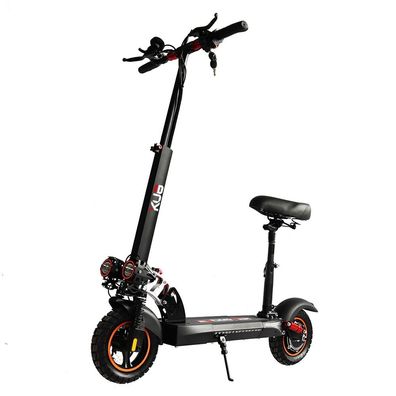 48v 16ah Elektroroller mit Sitz 10 Zoll 800 W Offroad-Reifen-Sportroller 35-45 km